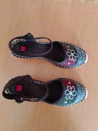 Sandalias Alpargatas con cuña SIN ESTRENAR