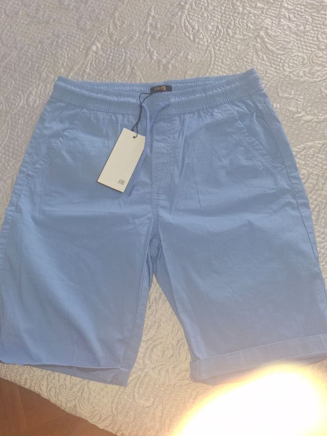 Bermuda OVS niño, azul, talla 21