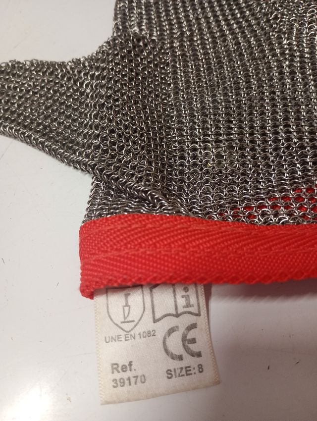 Guante de malla de acero inoxidable de LACOR