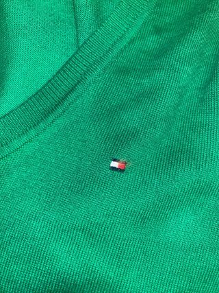 Maglione Tommy Hilfiger verde tg. L