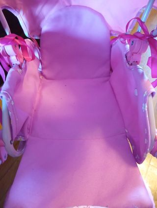 Cochecito bebé Hello Kitty rosa