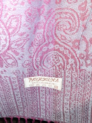 Pañuelo marroqui. | Azul y Rosa