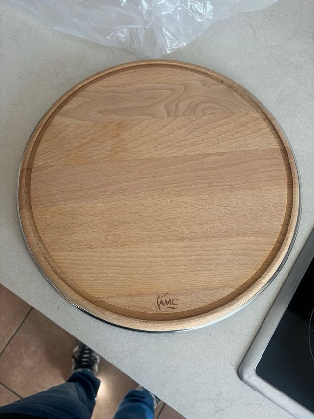 Bandeja AMC con tapa - Madera y metal