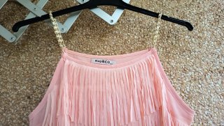 Blusa flecos multicolor May&Co