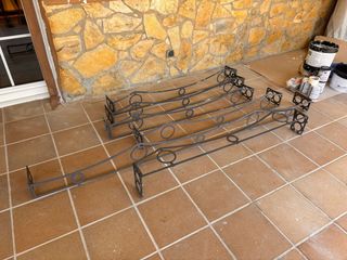5 Balconeras galvanizadas