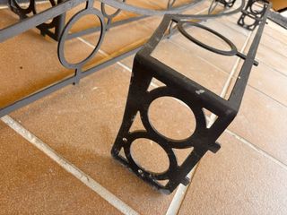 5 Balconeras galvanizadas