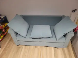 Sofá IKEA Gronlid turquesa