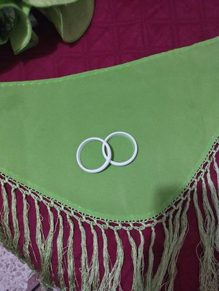Traje gitana verde
