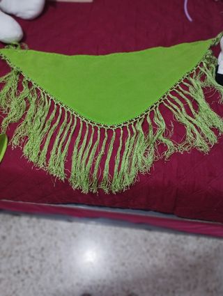 Traje gitana verde