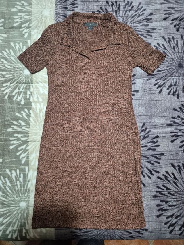 Vestido Primark marrón talla M