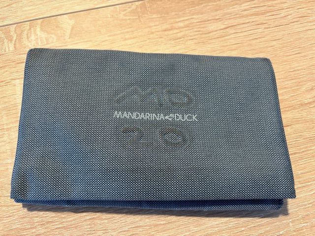 Billetero Mandarina Duck Gris
