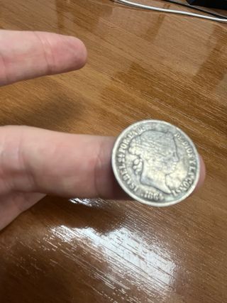 4 reales Isabel II 1864 plata