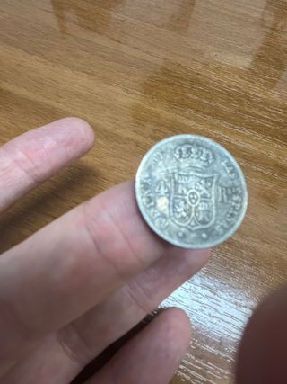 4 reales Isabel II 1864 plata