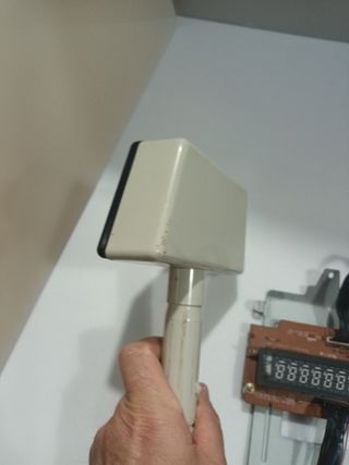 Placa visor registradora: pantalla LCD