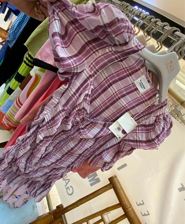 Vestito Isabel Marant Étoile Galdino a quadri