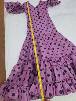 Traje niña lunares - Flamenca