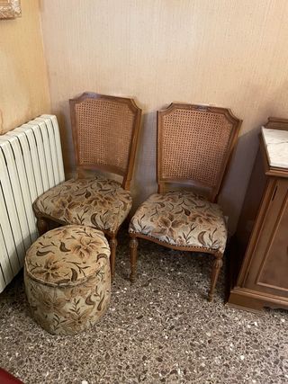 Muebles antiguos de madera