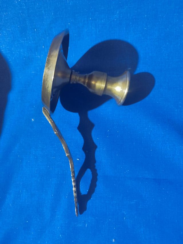 Palmatoria bronce vintage 