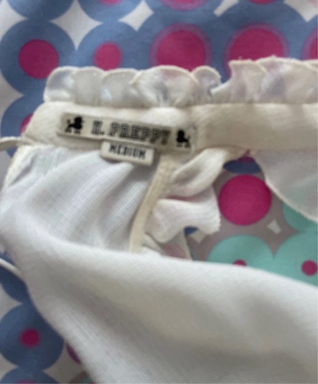 Vestido Blanco Fiesta Talla M