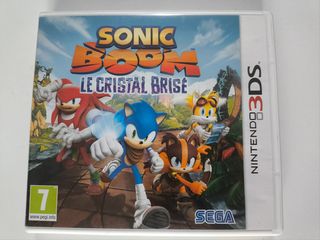 juego Sonic Boom El Cristal Roto Nintendo 3DS pal
