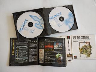 Final Fantasy VIII Playstation 1 japonés Spinecard