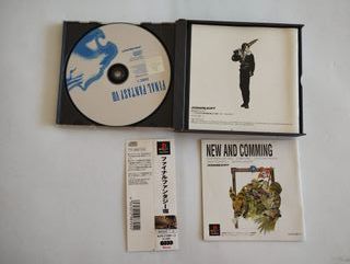 Final Fantasy VIII Playstation 1 japonés Spinecard