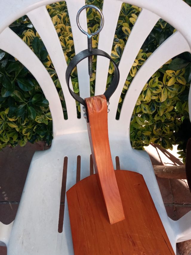 Tagliere per prosciutto grande in legno