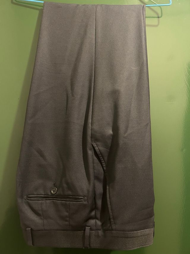 Pantalón Massimo Dutti Negro - Talla 40