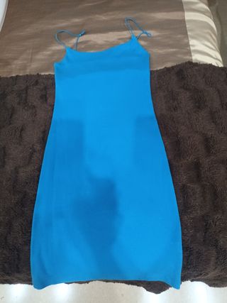 Vestidos Zara - Negro y Azul
