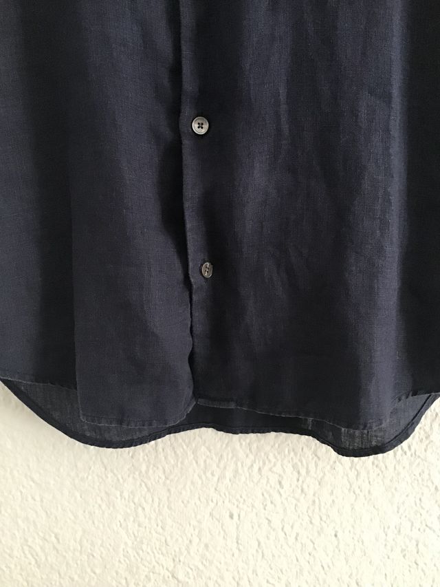 Camicia Elvine blu navy - Lino