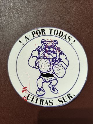 Toppa patch Ultras Sur Real Madrid no bufanda 
