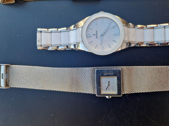 5 Relojes - Dorado y Plateado