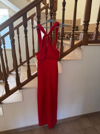 Mono rojo elegante - Fiesta