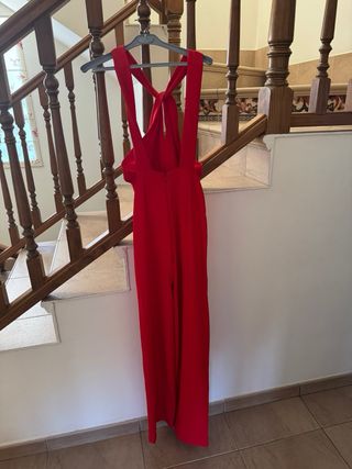 Mono rojo elegante - Fiesta
