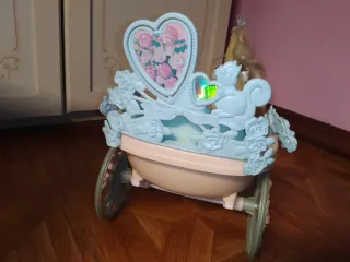 Barbie Cenerentola Carrozza Cavallo Bianco Mattel