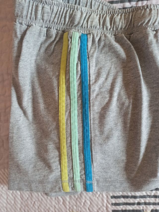 Shorts Adidas niña - Gris