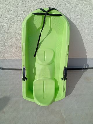 Trineo infantil 2 plazas - Verde