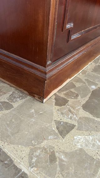 Aparador antiguo madera caoba