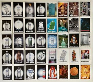 40 Cartoline Absolut Vodka