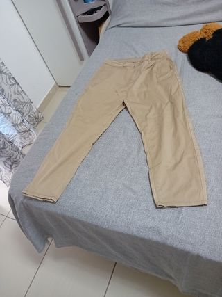 Pantaloni beige donna