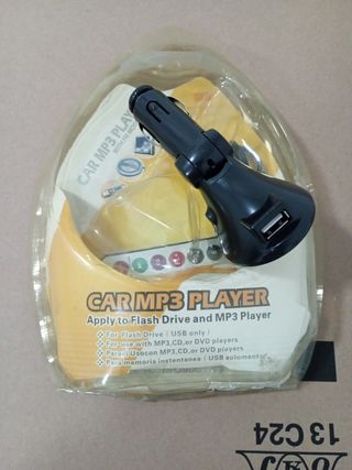 Reproductor MP3 Coche - Adaptador mechero
