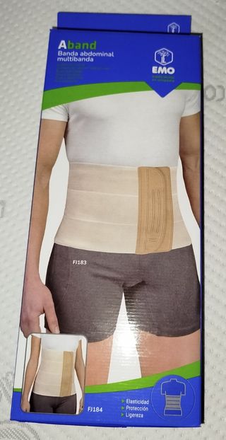Faja abdominal EMO - Beige