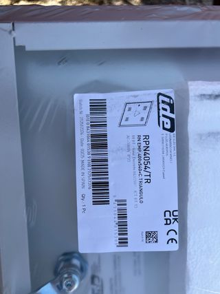 Puerta para módulo de contador