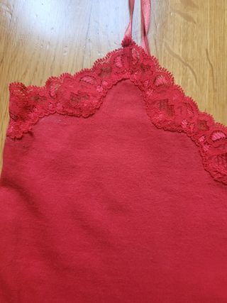 Top rojo Sfera - Talla S