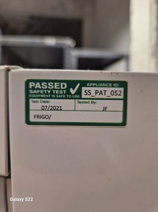 Frigorífico Indesit del año 2021