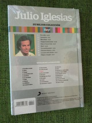 Julio Iglesias: 3 CDs + Libros