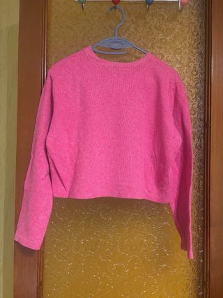 Jersey rosa Zara - Talla S