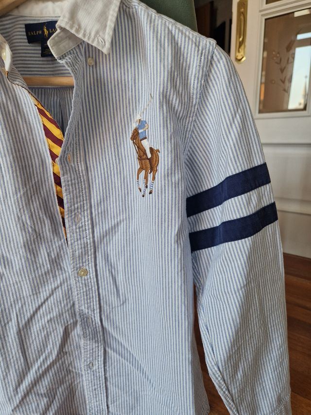Camisa Ralph Lauren niño ( 14-16) estilo vintage