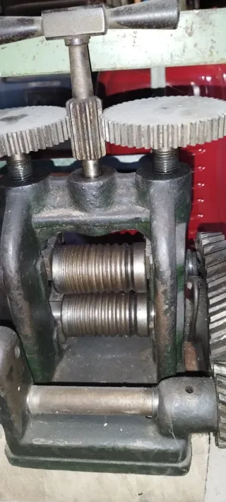 Laminadora hilo joyería antigua