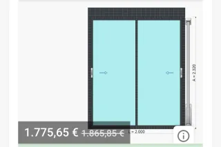 2 Balconeras antarcita